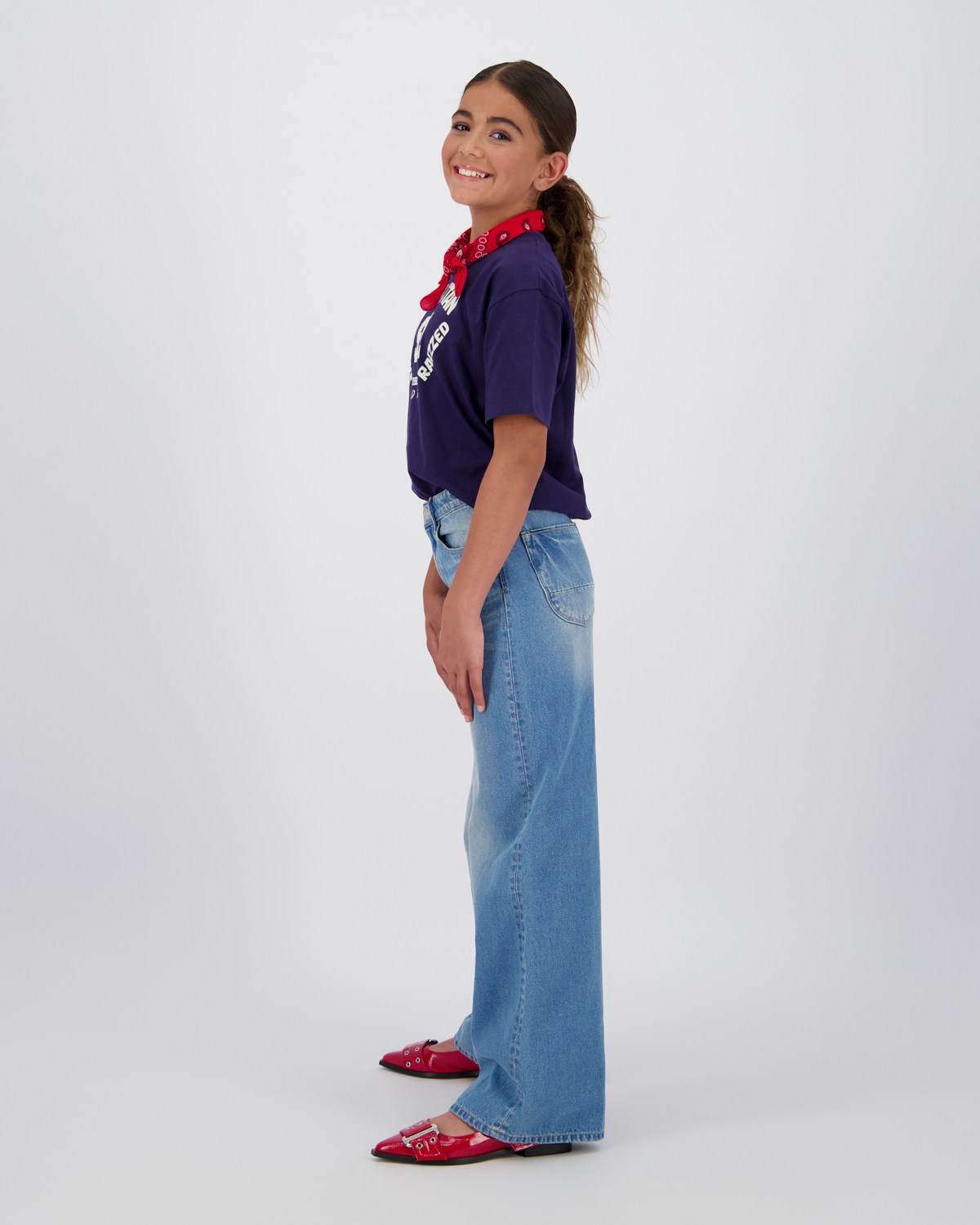 Extra wide leg Jeans Monaco