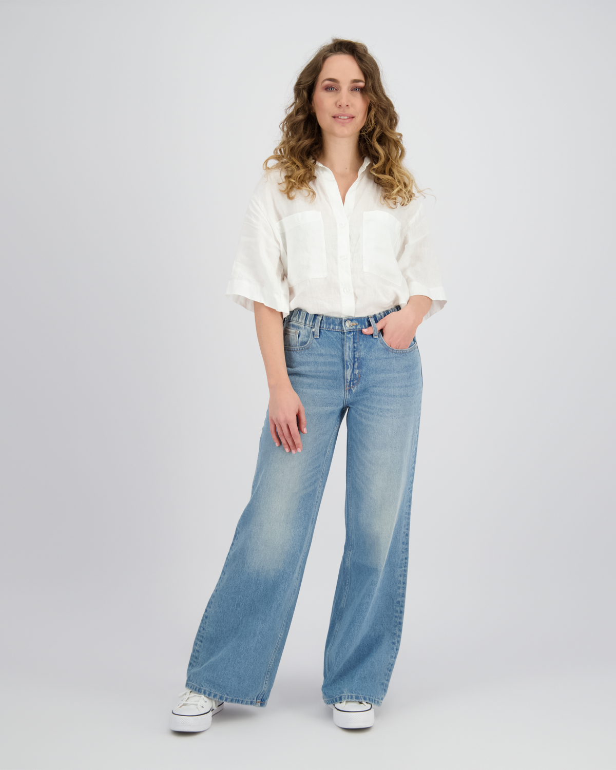 Wide Leg Jeans Sky Special