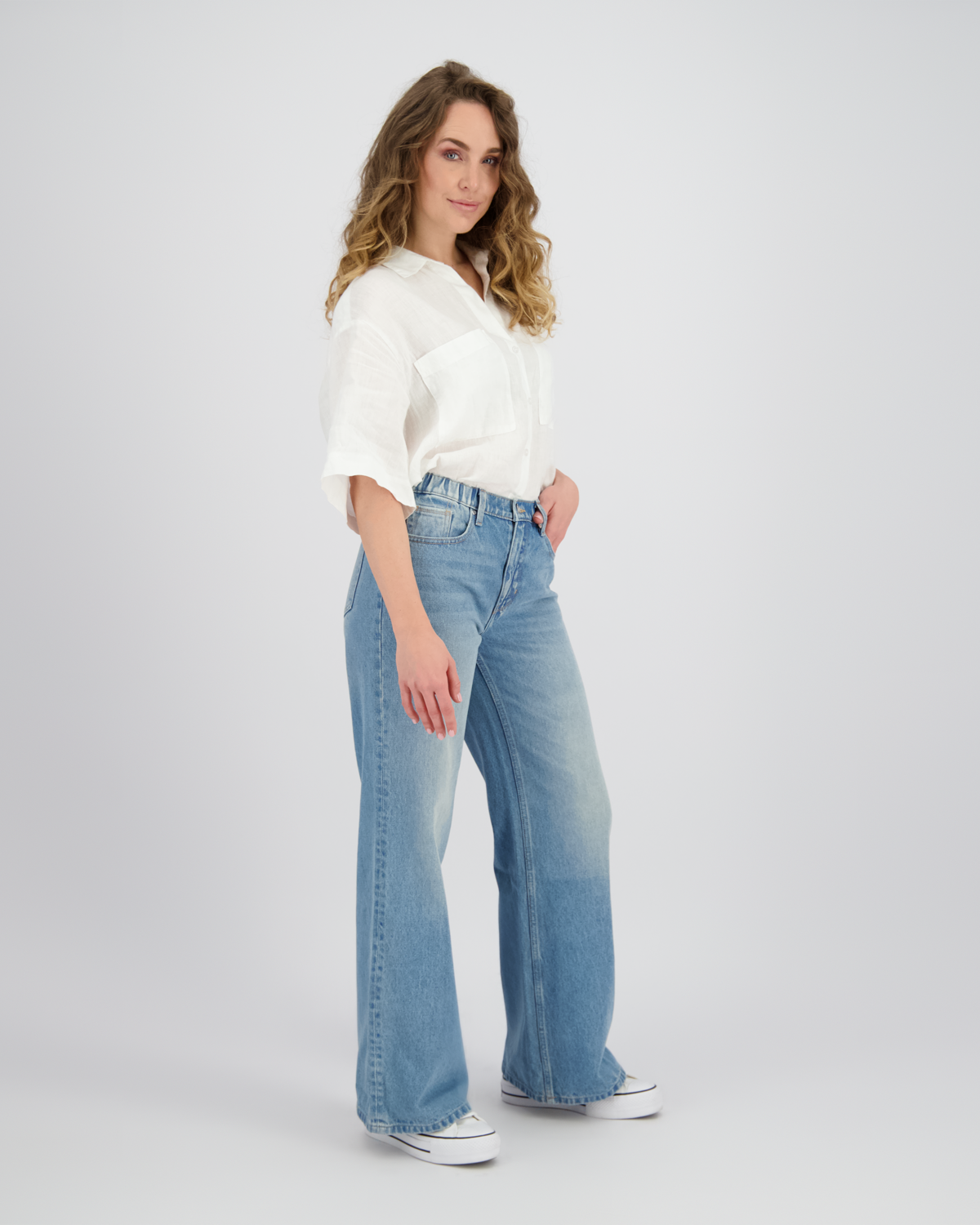 Wide Leg Jeans Sky Special