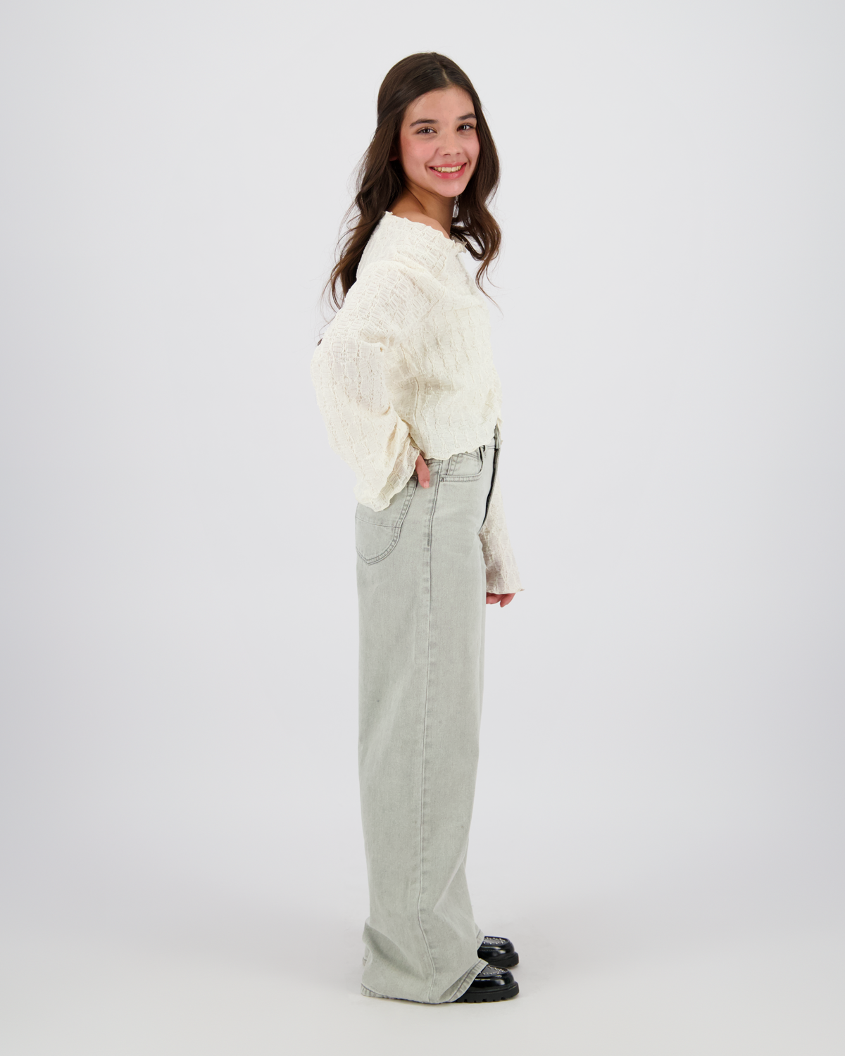 Extra wide leg Jeans Monaco