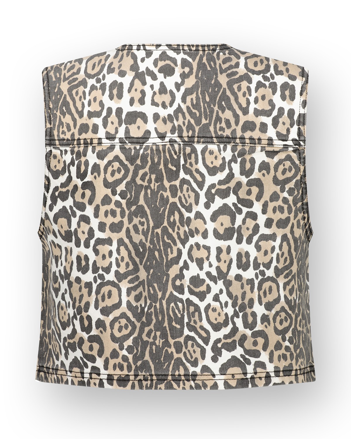 Gilet Fawn Leopard