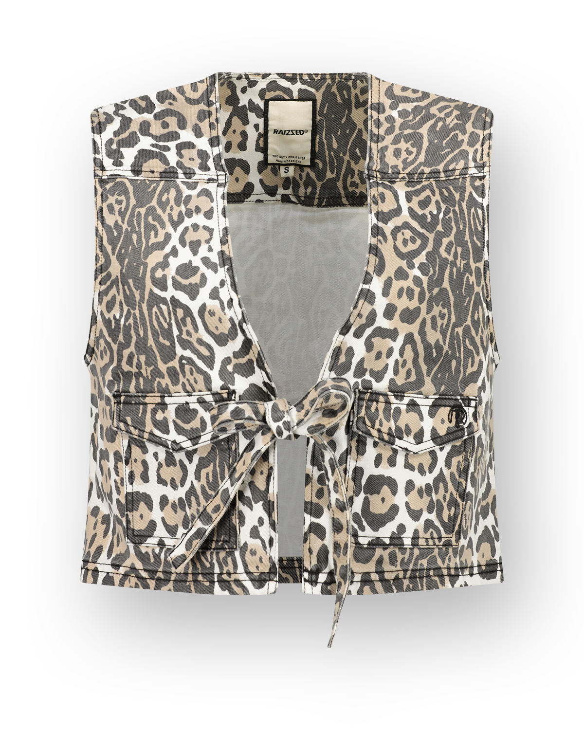 Gilet Fawn Leopard
