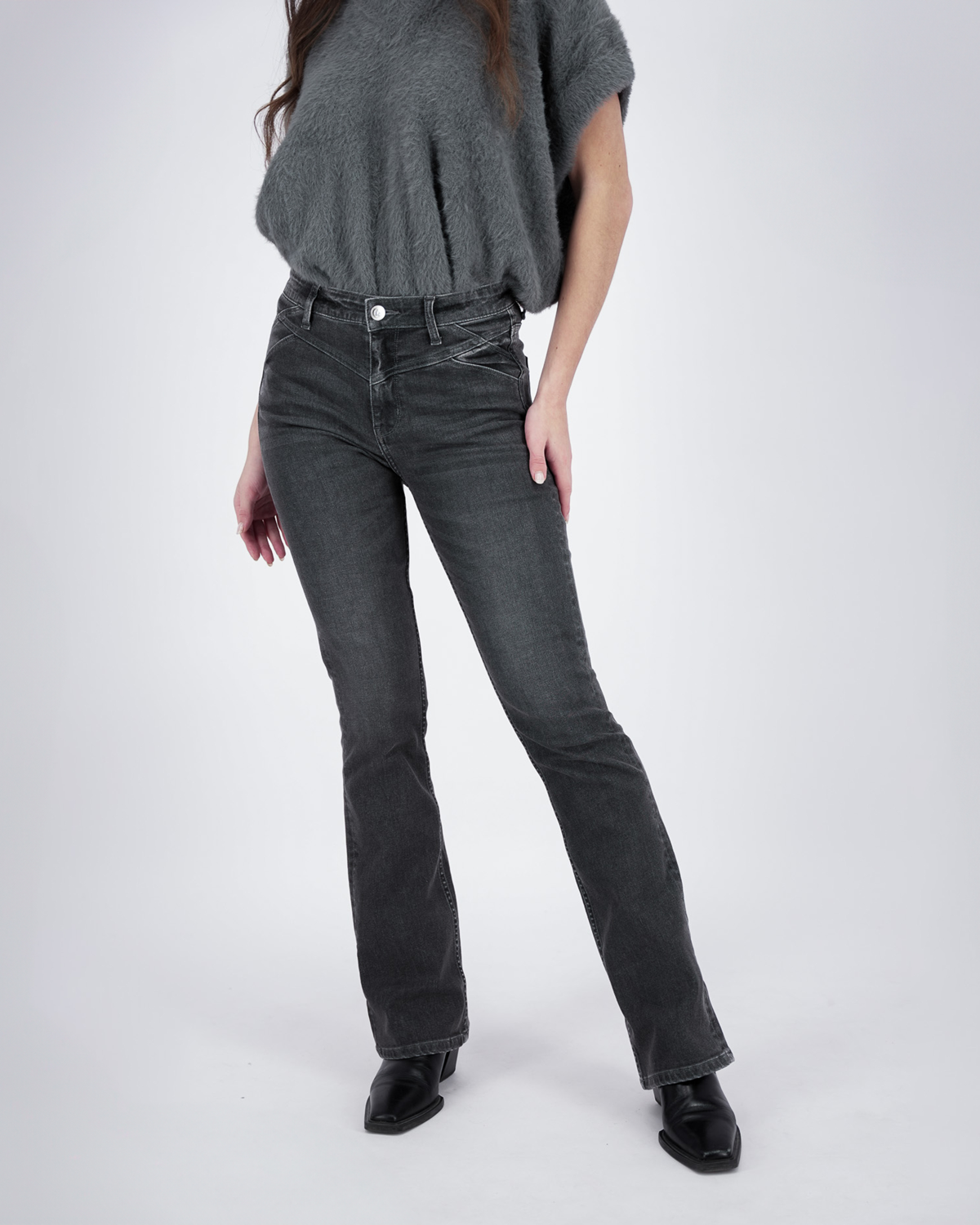 Bootcut Jeans Faye Yoke