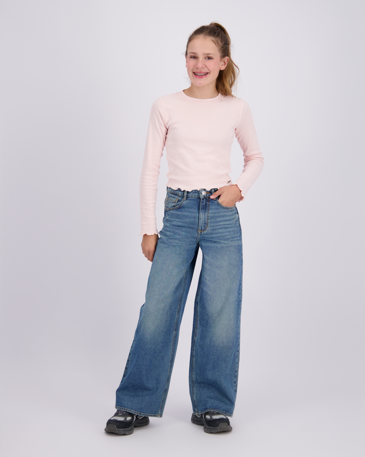 Girls Wide leg Jeans Monaco