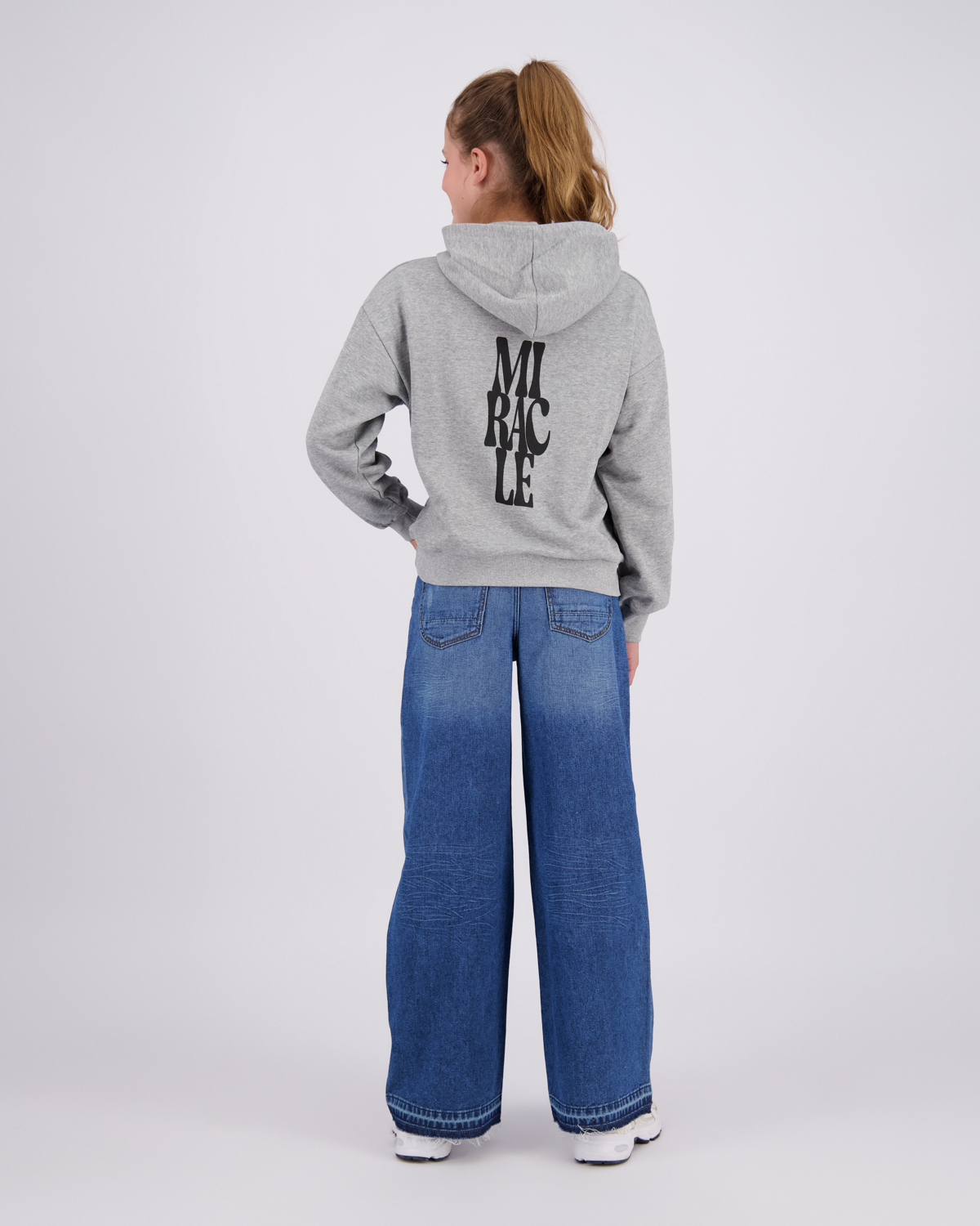 Meisjes Wide Leg Jeans Monaco Crafted