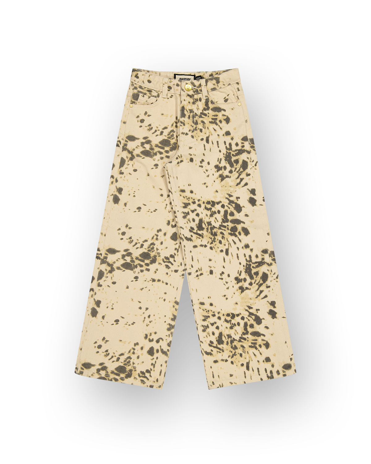 Mädchen Wide Leg Jeans Monaco Animal