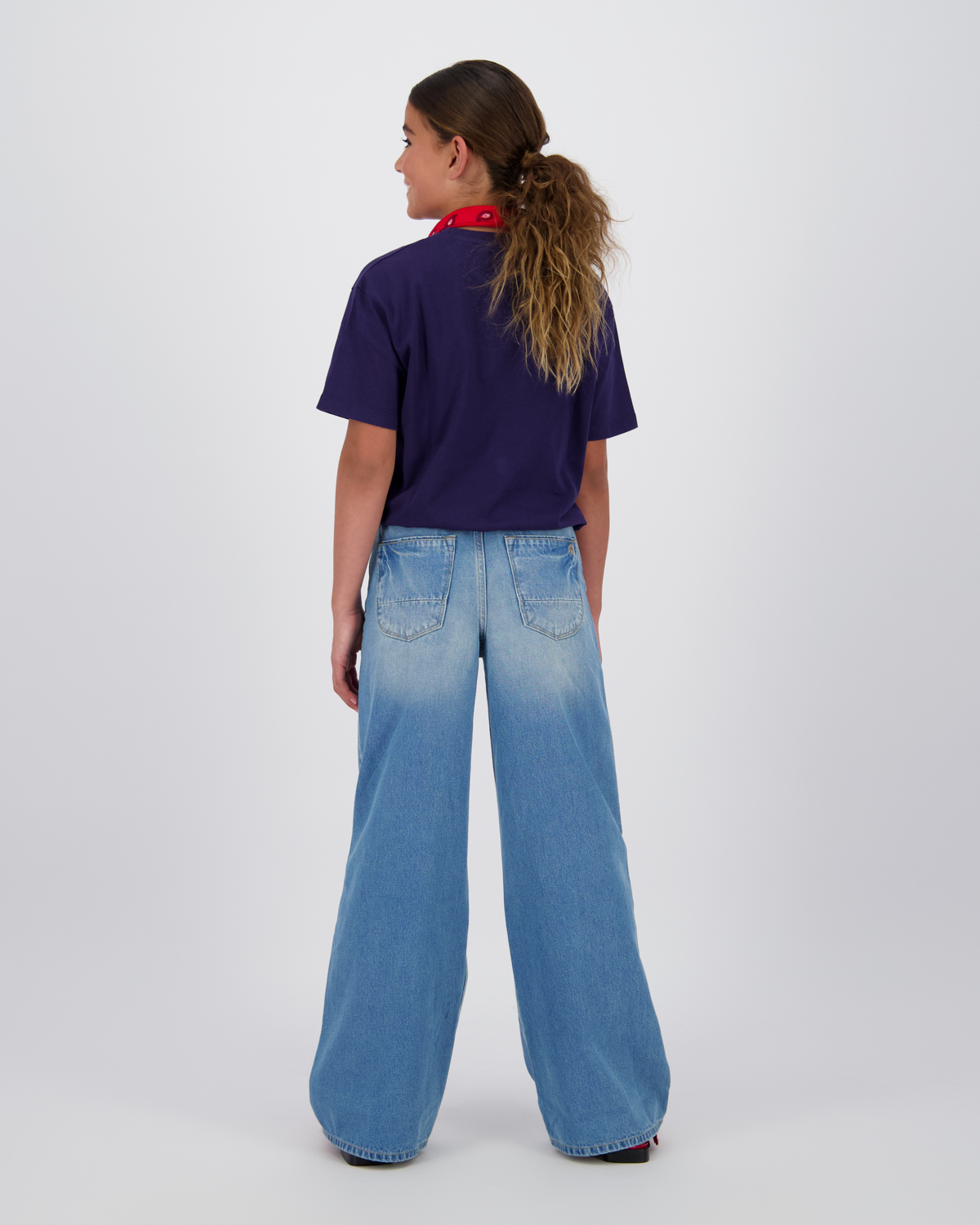 Extra wide leg Jeans Monaco