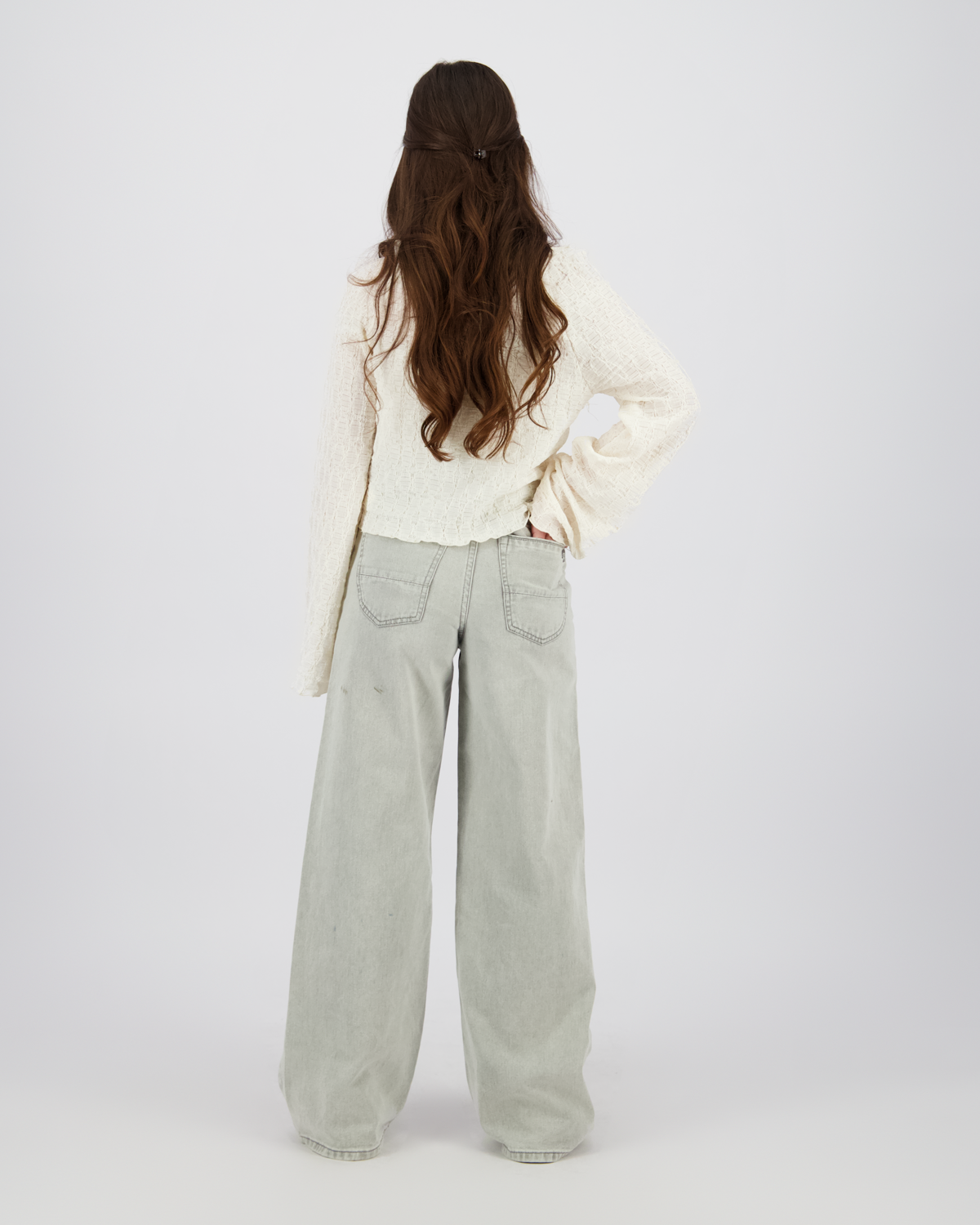 Extra wide leg Jeans Monaco