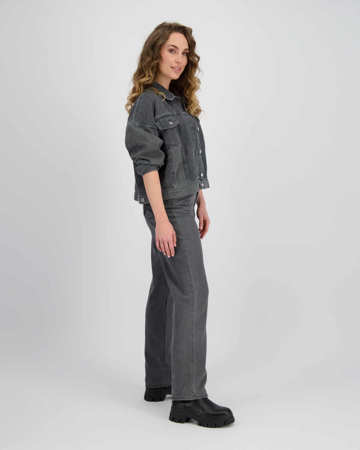 Baggy Denim Jas Veronica Star