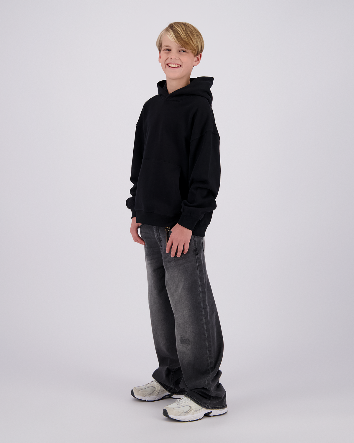 Jungen Oversized Kapuzenpullover Hink