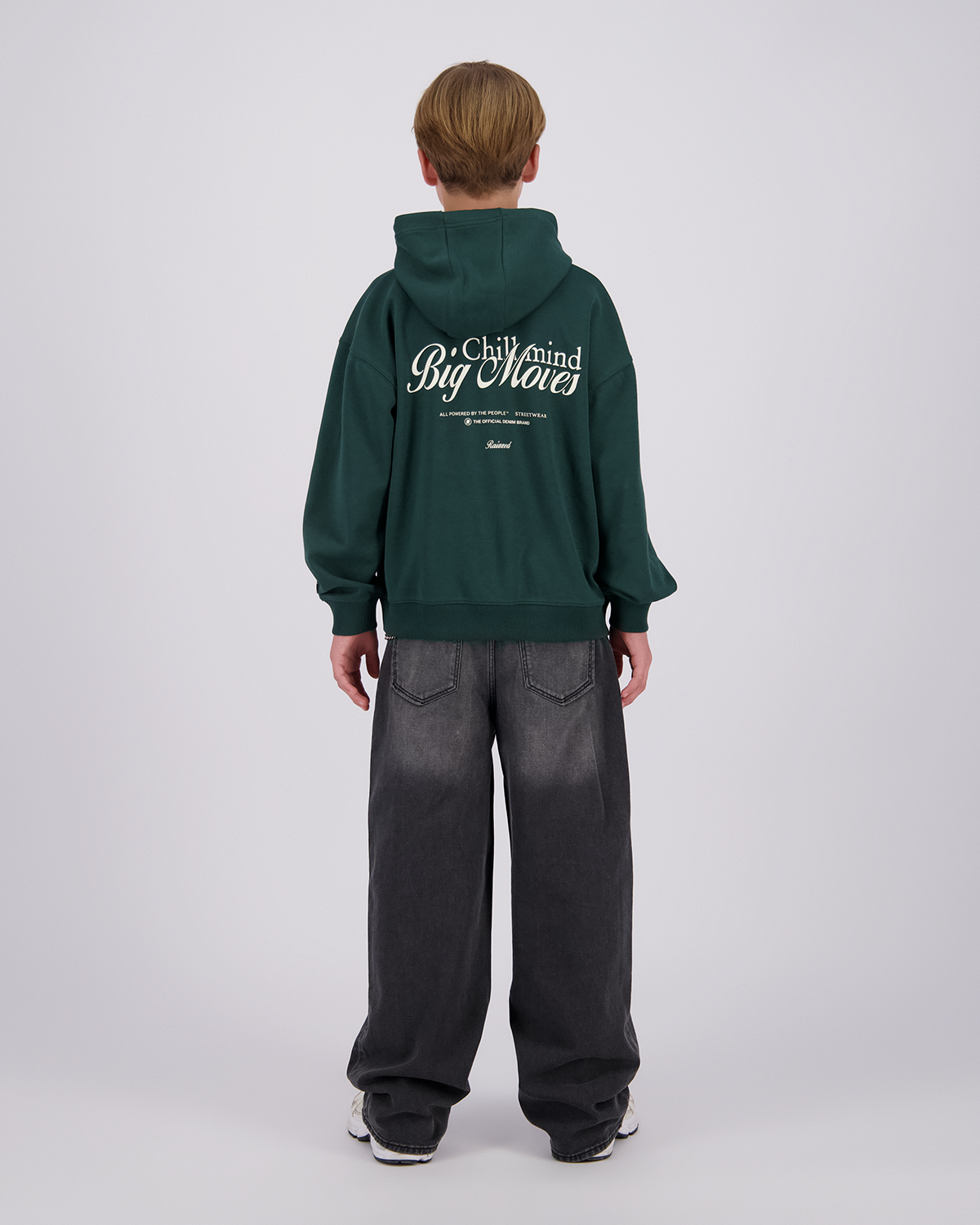 Jungen Oversized Kapuzenpullover Hig