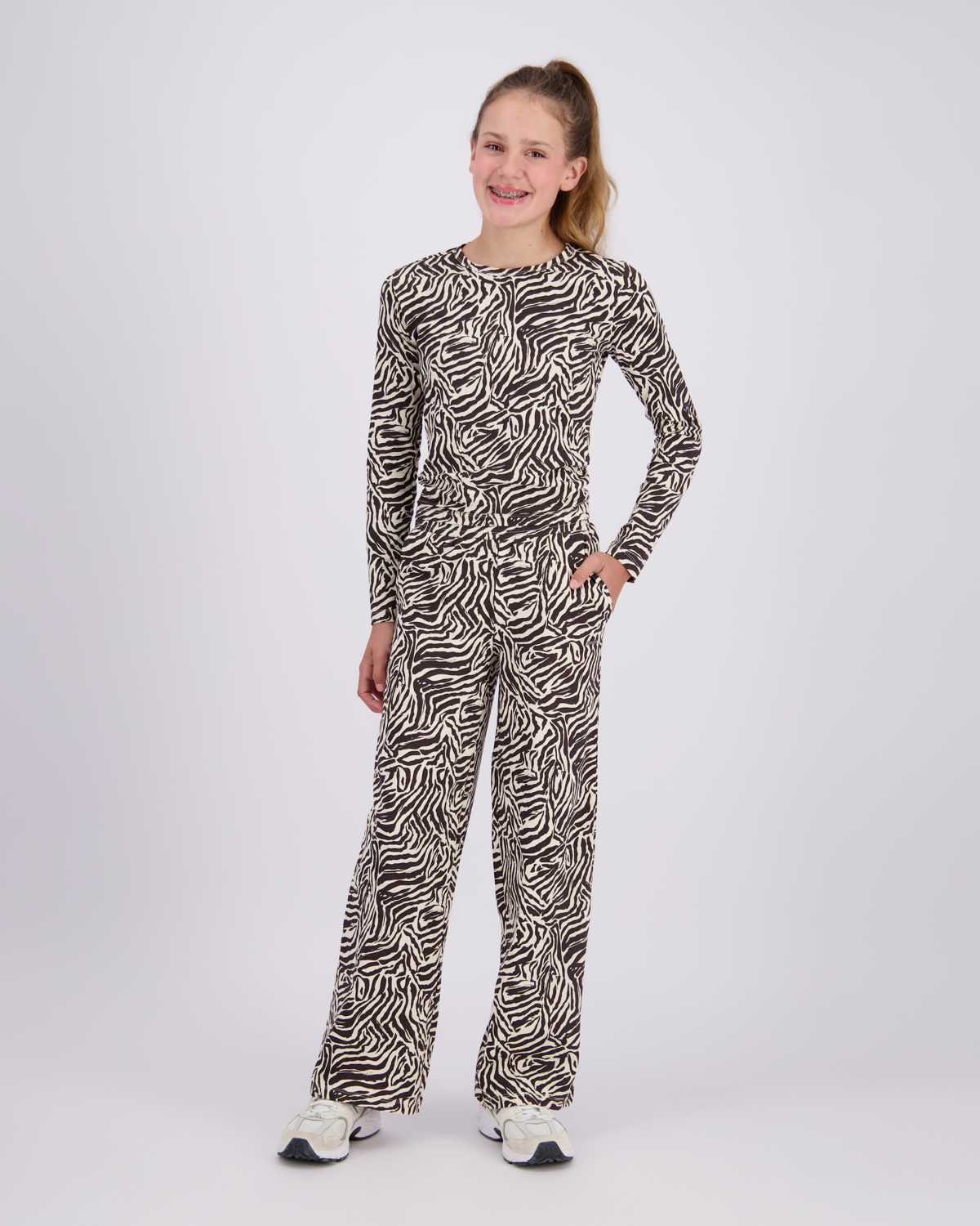 Meisjes Flare Broek Pluck