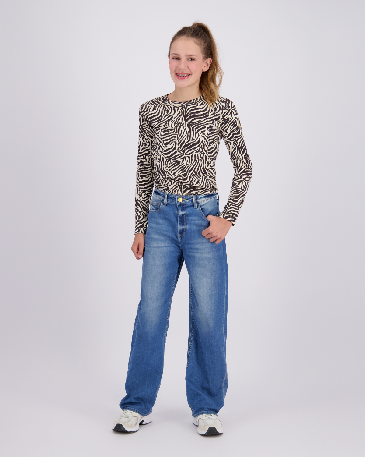 Mädchen Wide Leg Jeans Mississippi