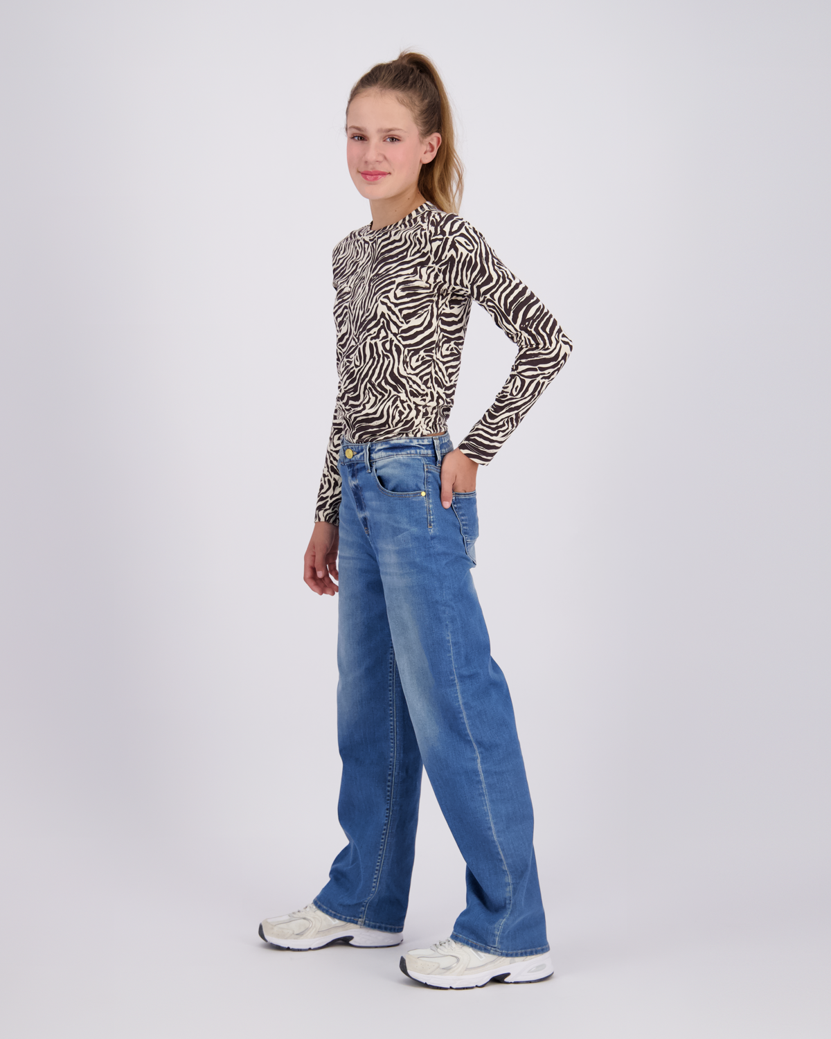Mädchen Wide Leg Jeans Mississippi