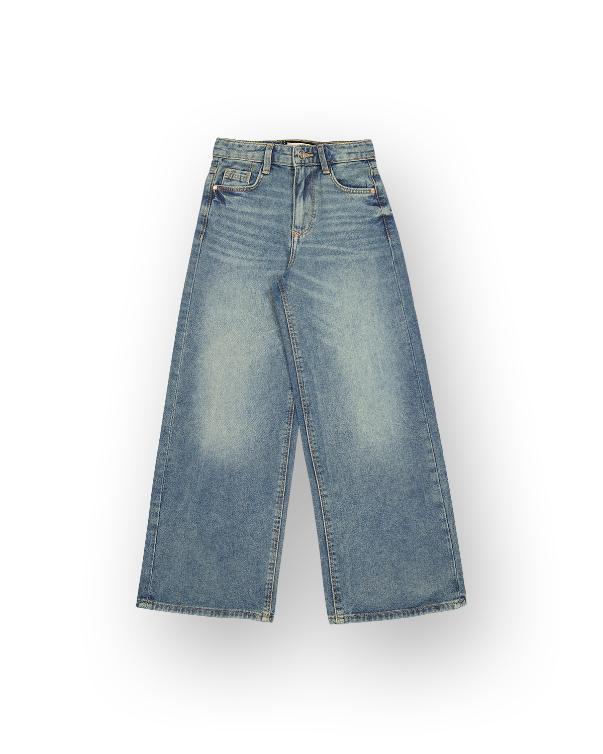 Mädchen Wide Leg Jeans Monaco