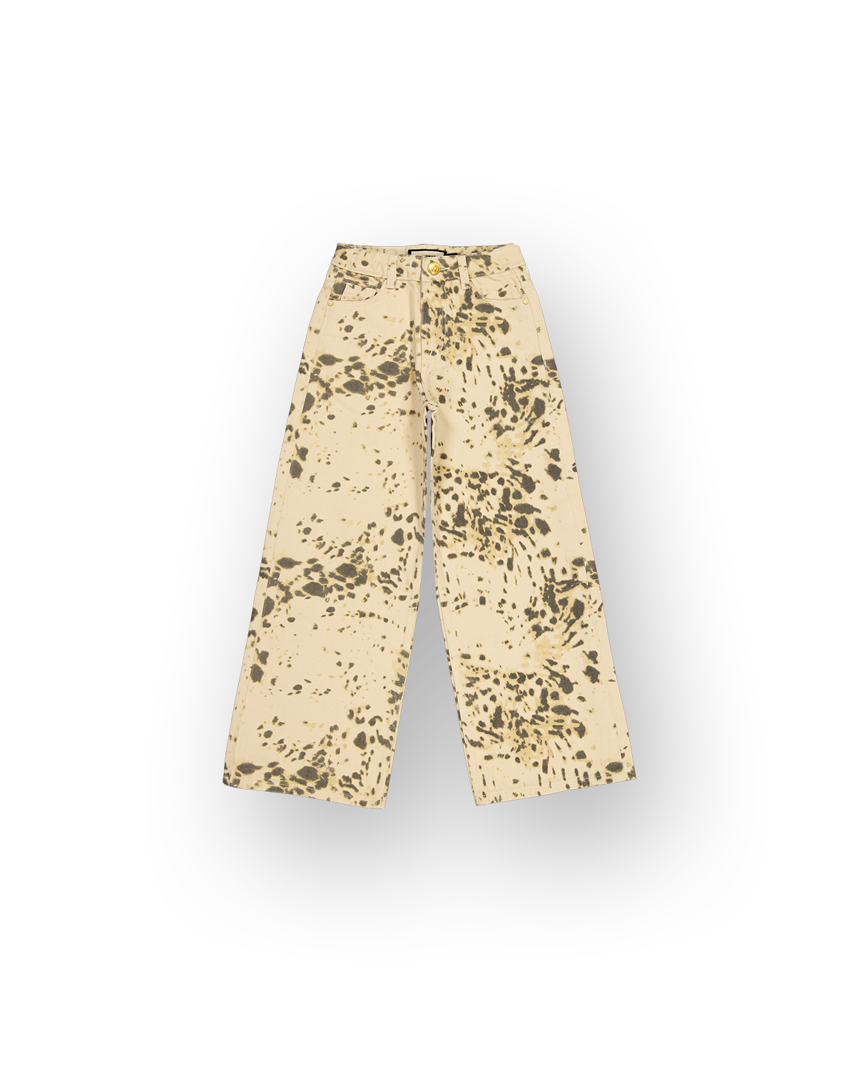 Meisjes Wide Leg Jeans Monaco Animal