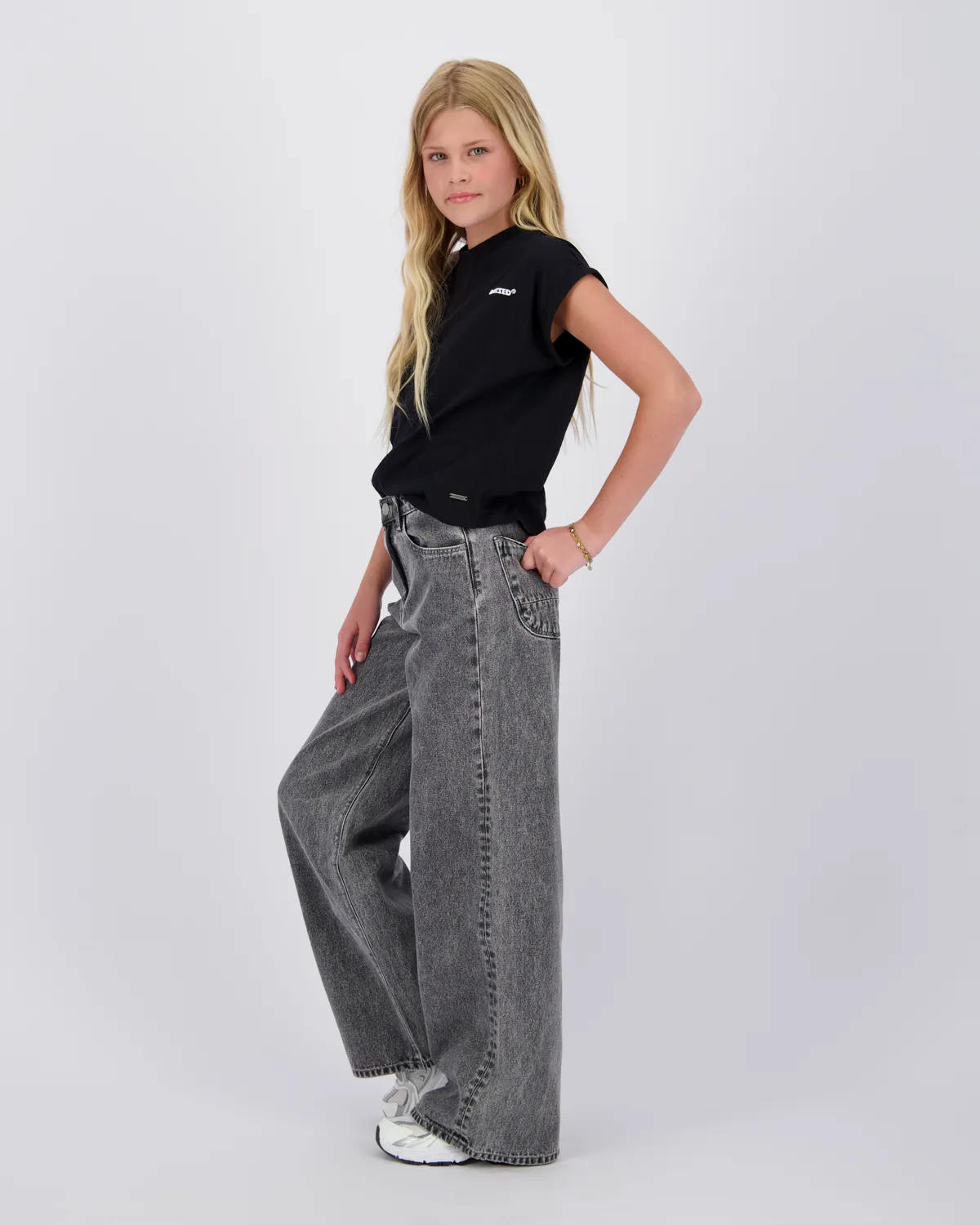 Extra wide leg Jeans Monaco