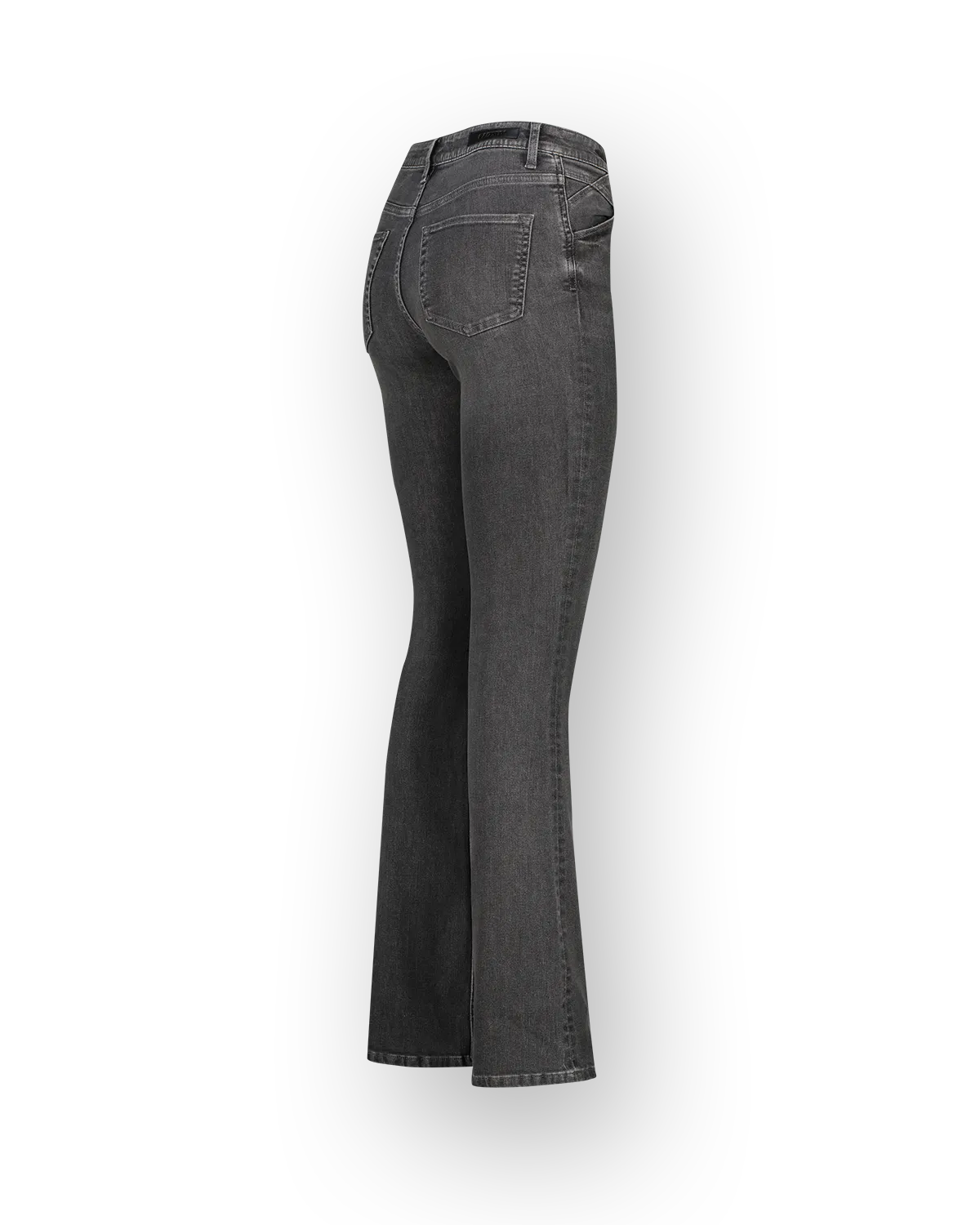 Meisje Bootcut Jeans Faye Yoke | Grijs