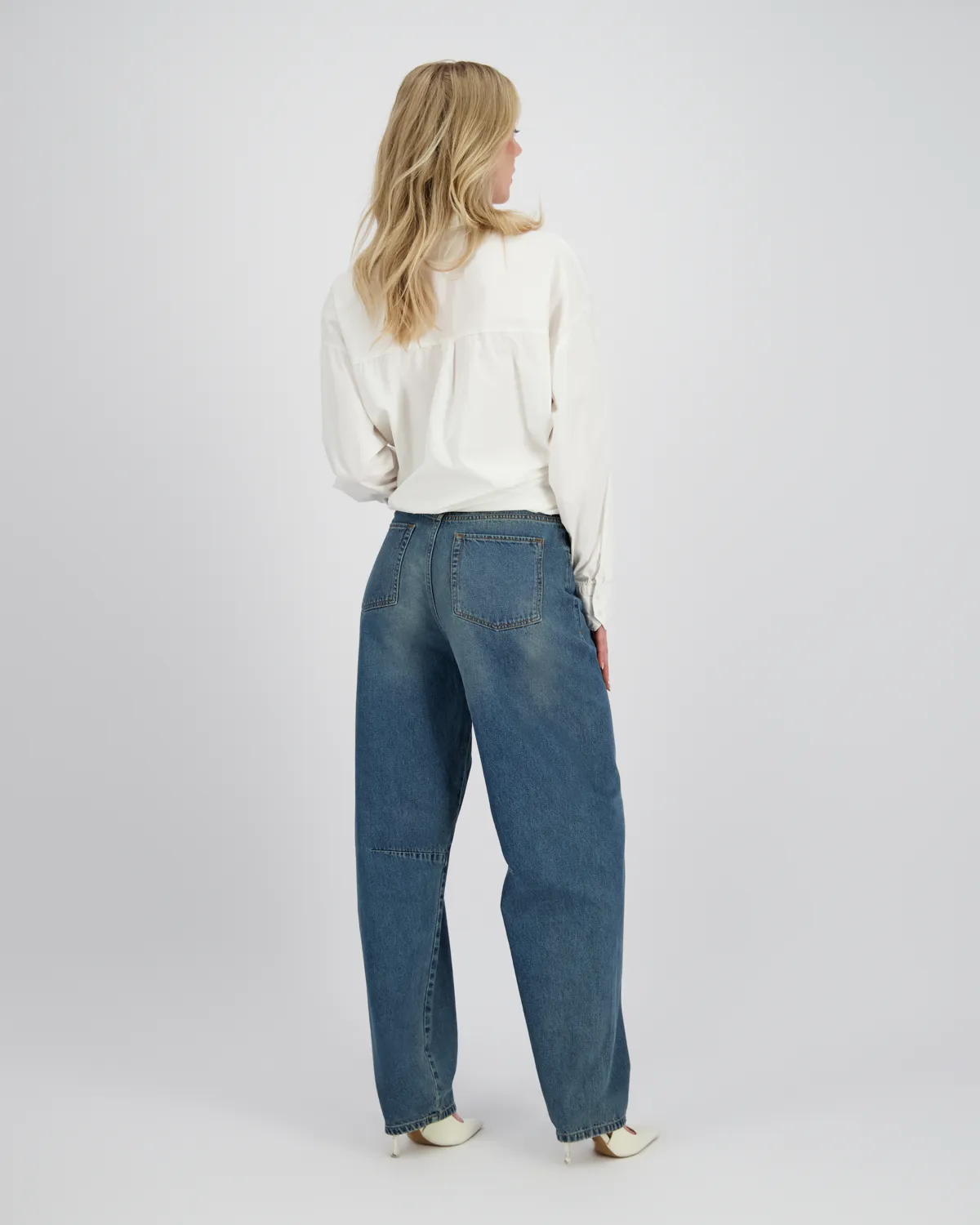 Meisje Relaxed Jeans Raven | Blauw