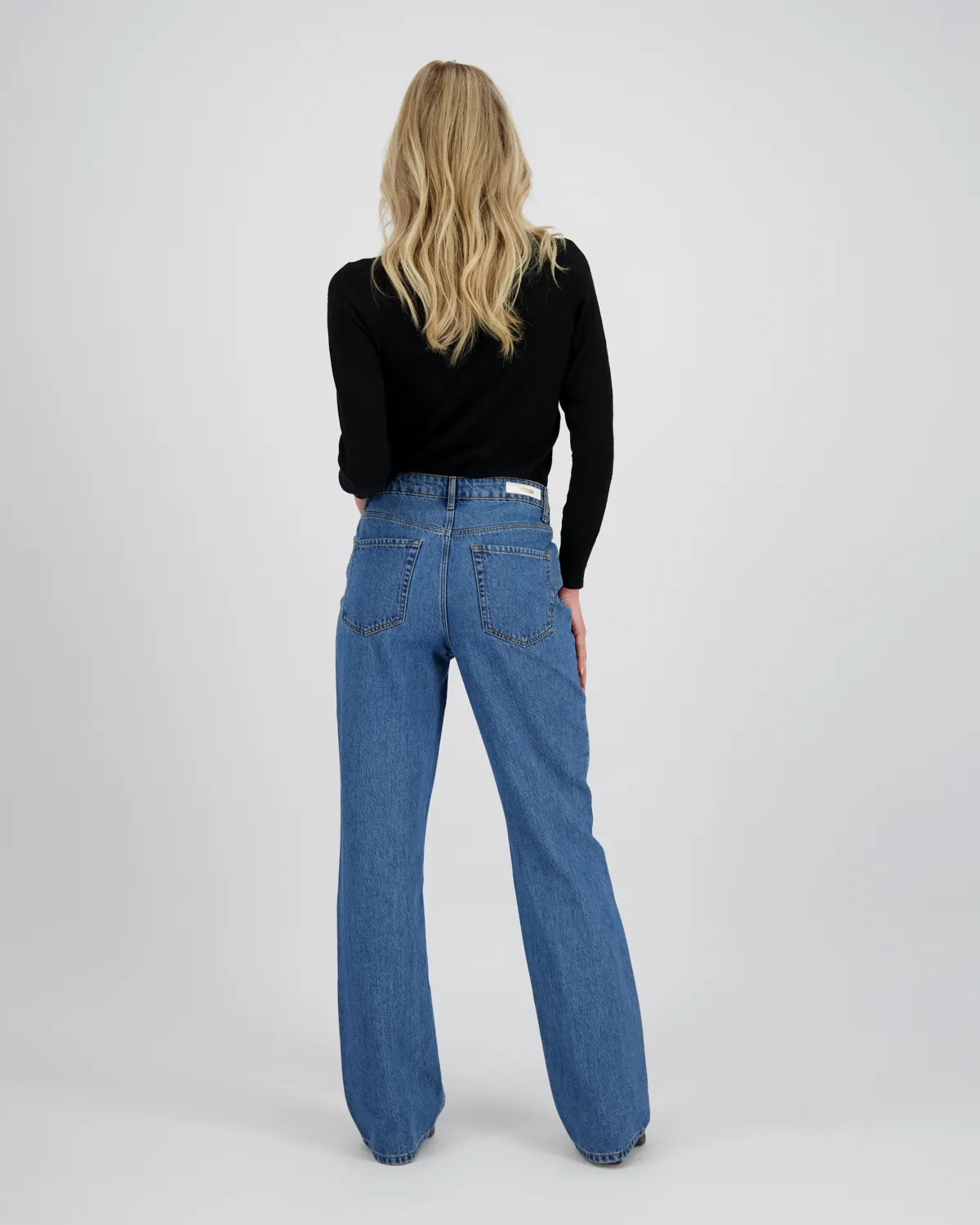 Meisje Straight Jeans Savanna | Blauw