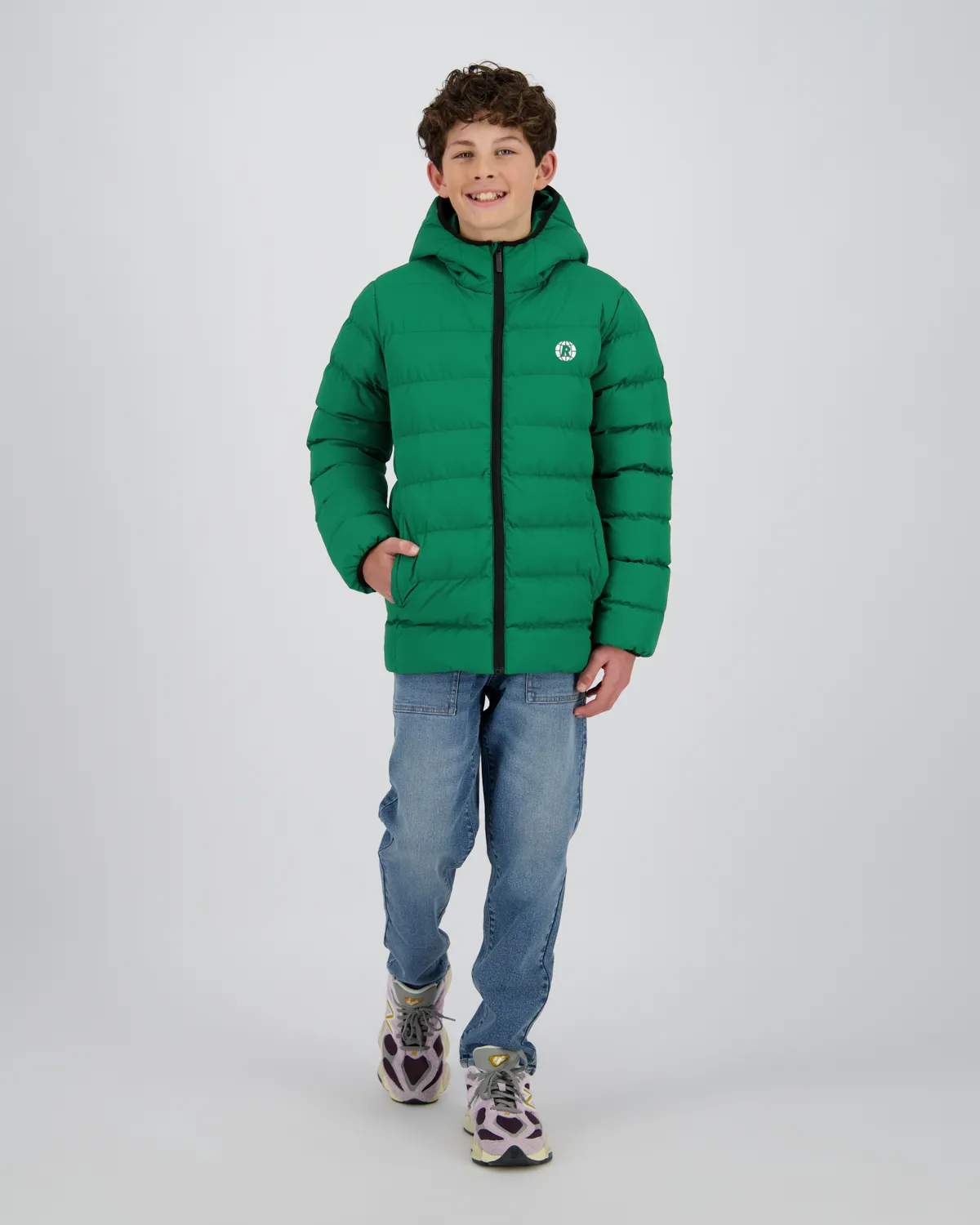 Jongen Comfort Jacket Tudo | Groen