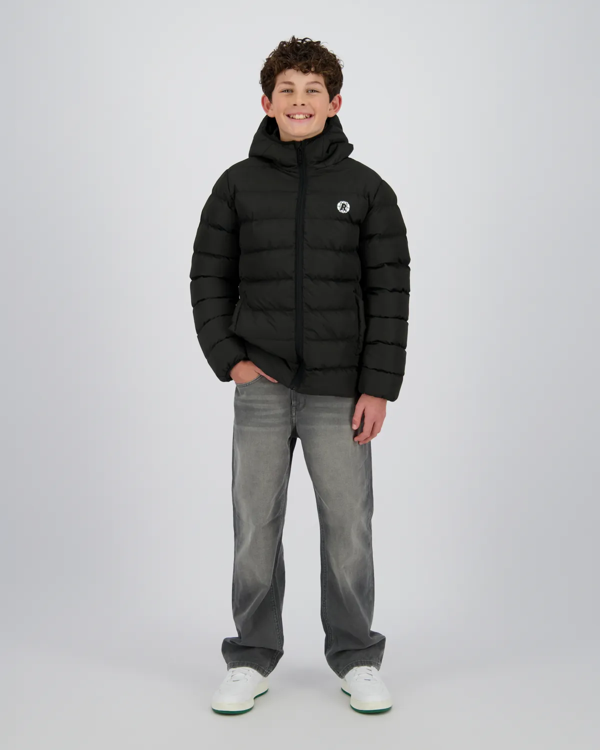 Jongen Comfort Jacket Tudo | Zwart