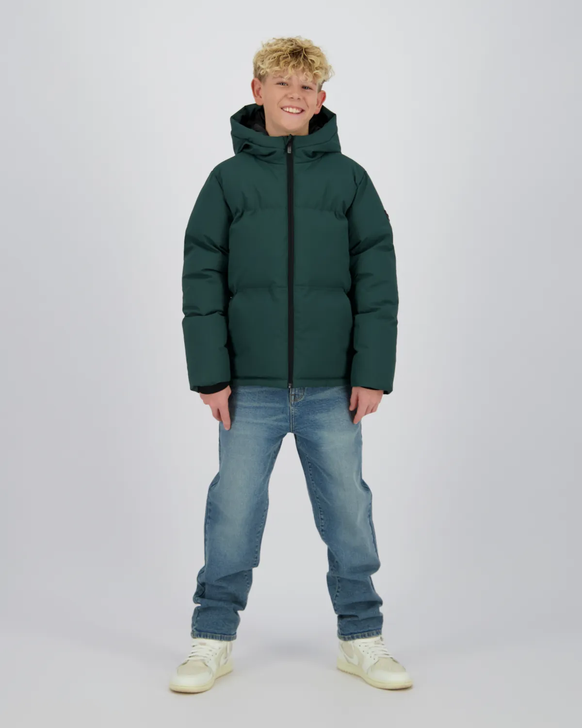Jongen Comfort Jacket Tiro | Groen