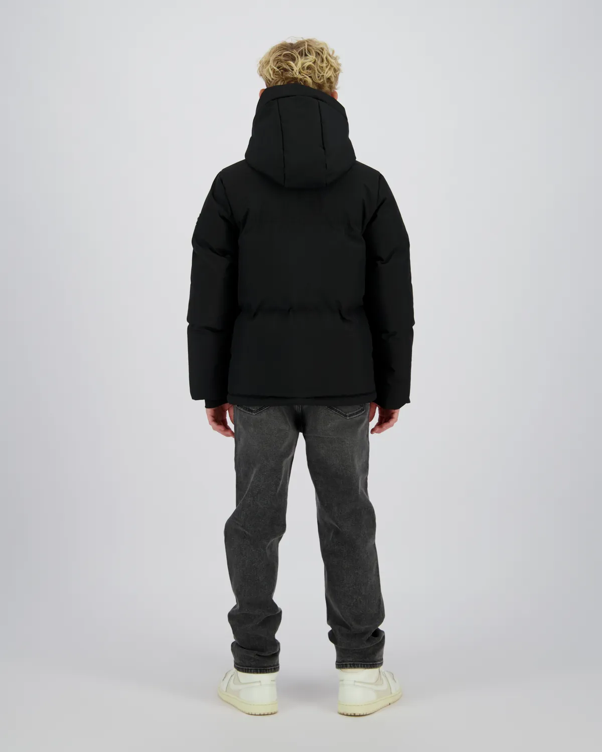 Jongen Comfort Jacket Tiro | Zwart
