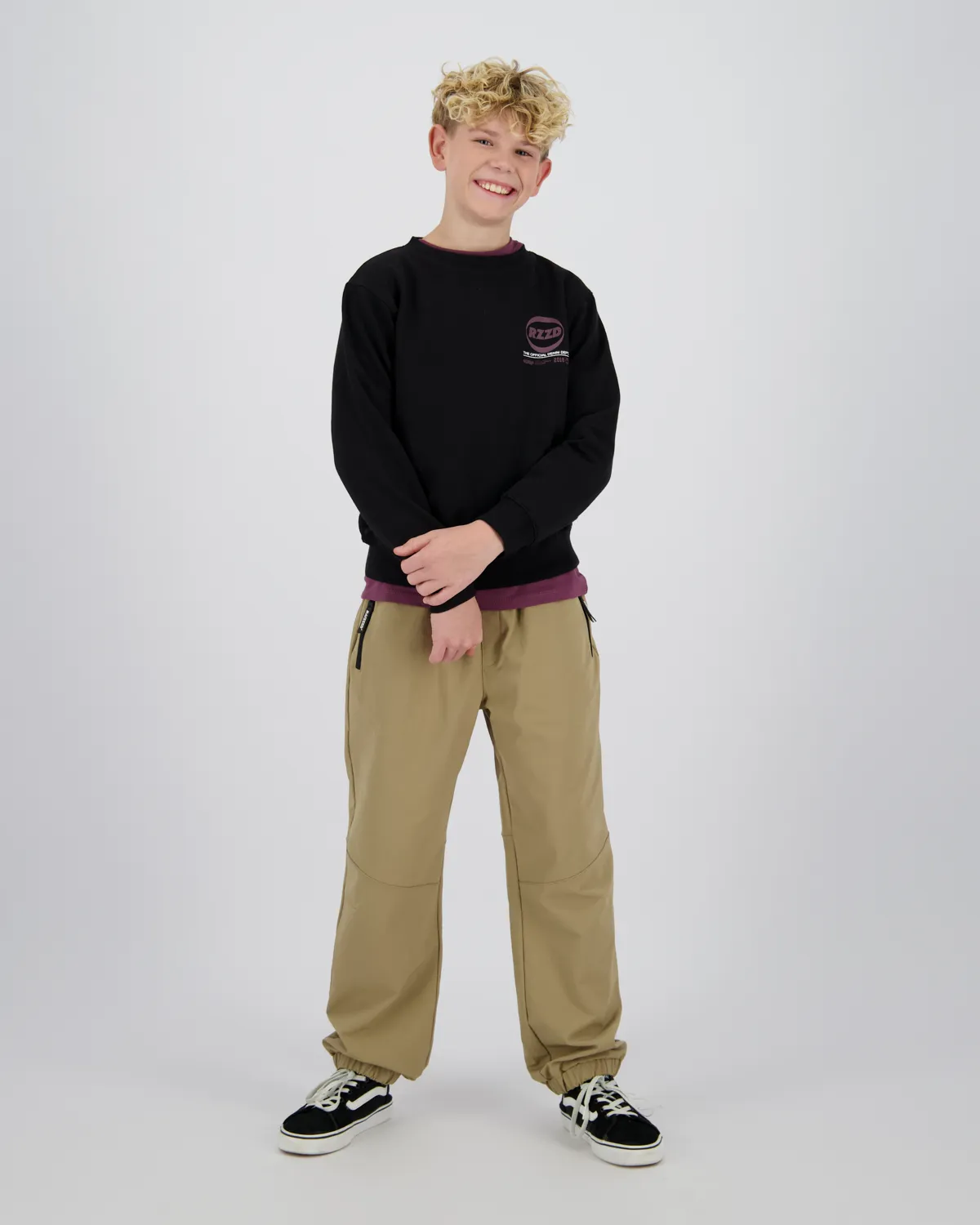 Jongen Sweater Nabiac | Zwart