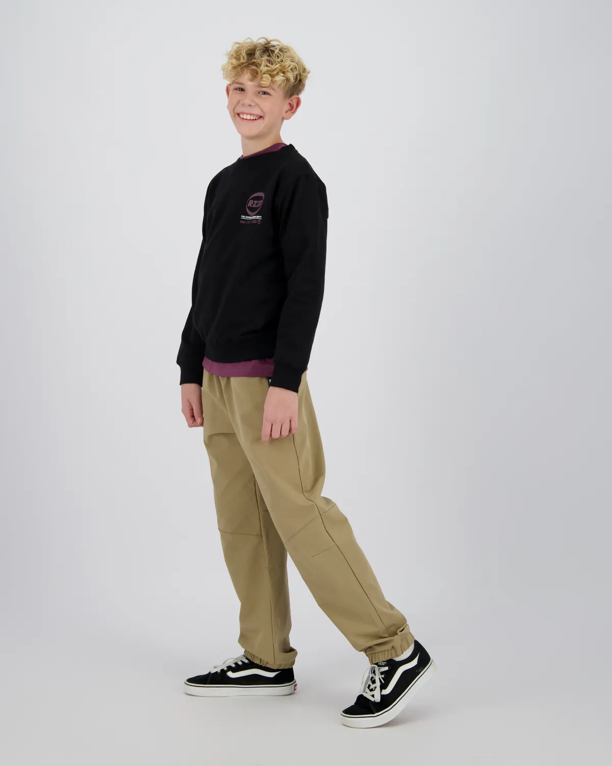 Jongen Sweater Nabiac | Zwart