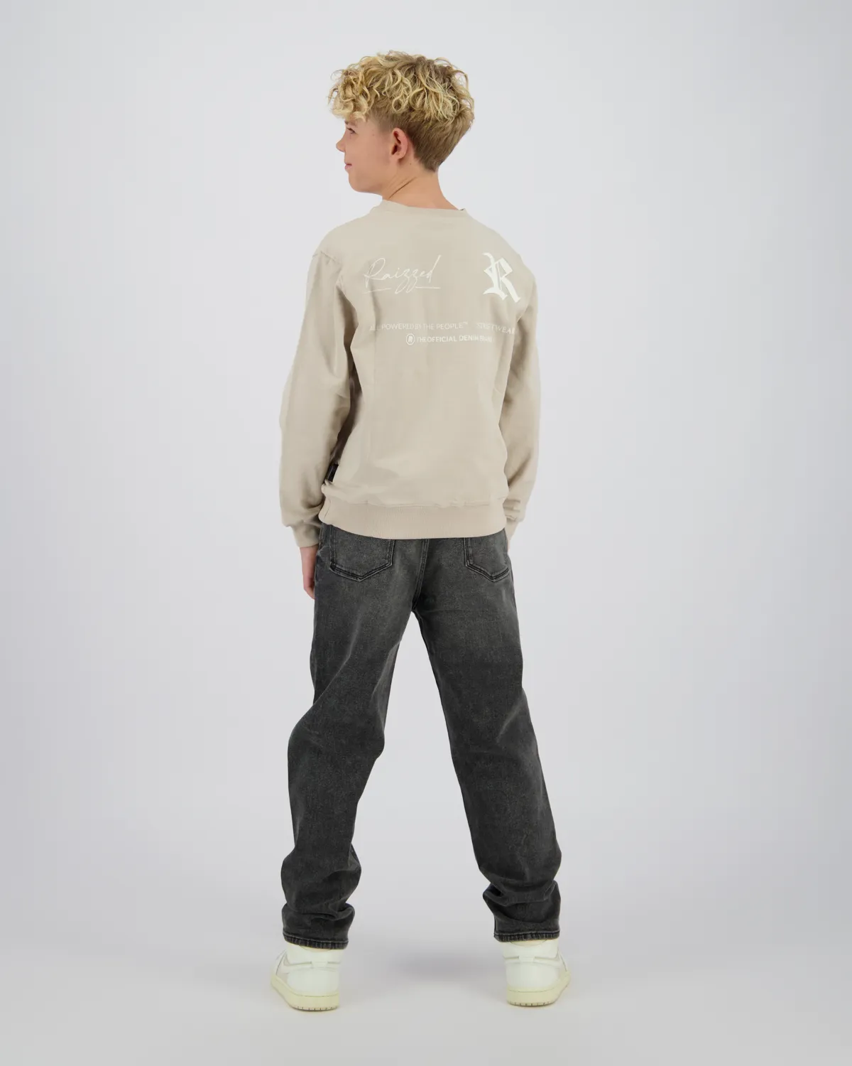 Jongen Sweater Nile | Grijs