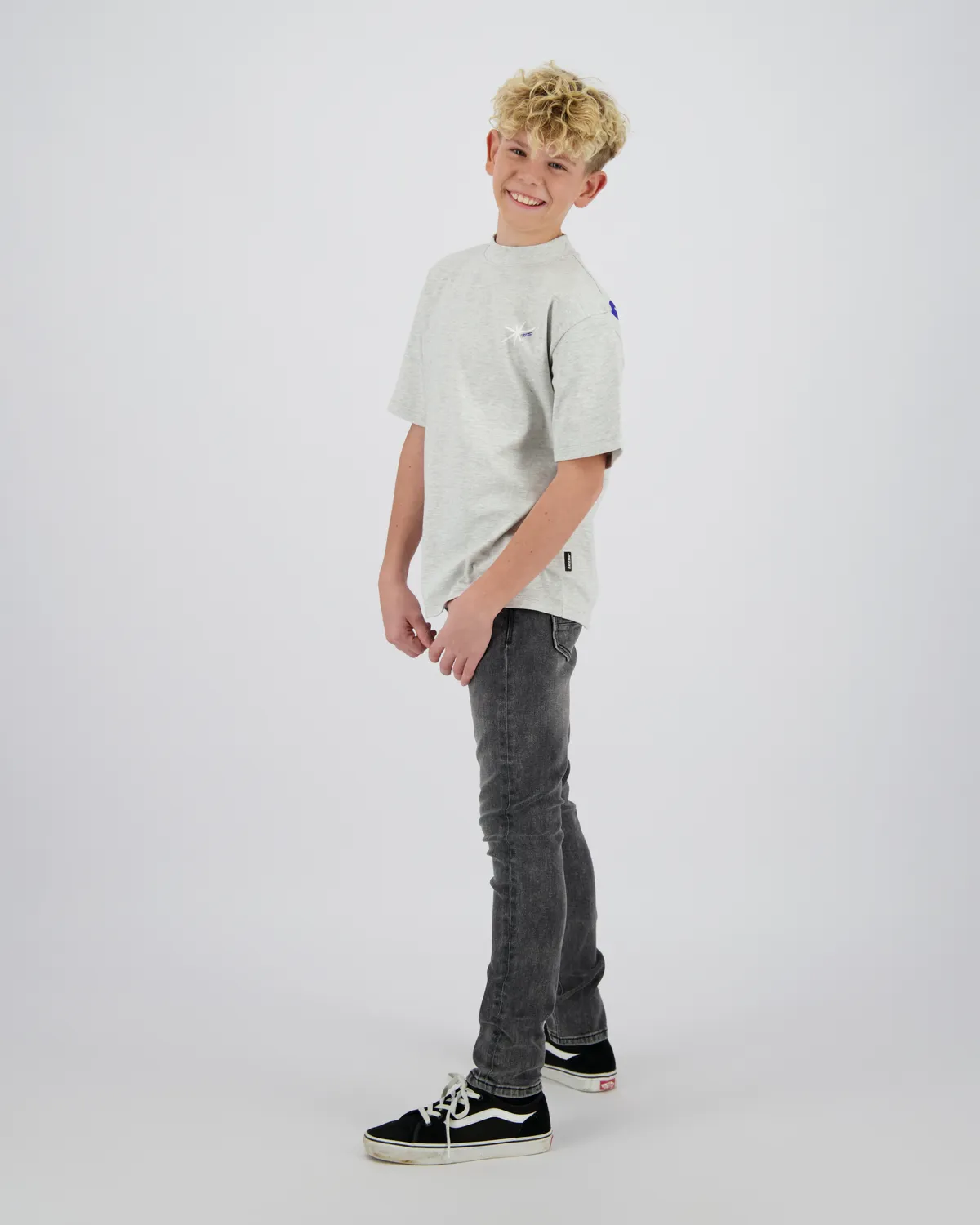 Jongen Slim Jeans Boston | Zwart