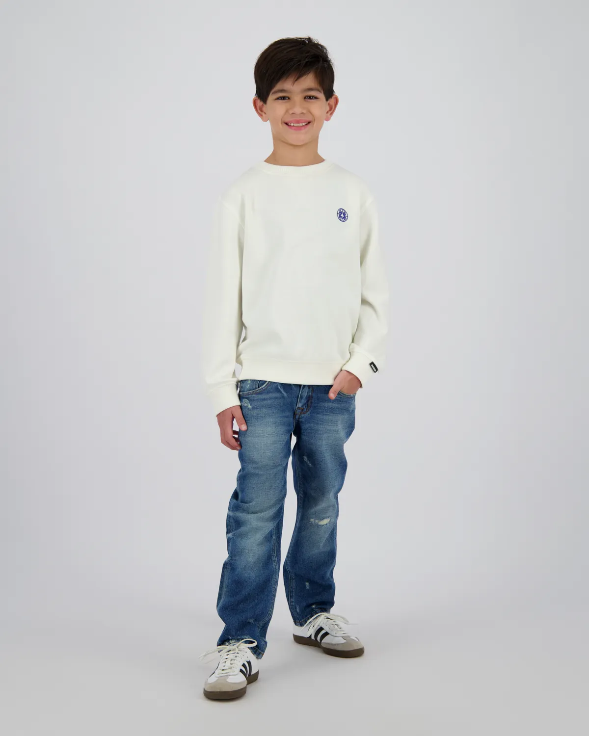 Jongen Straight Jeans Denver crafted | Blauw