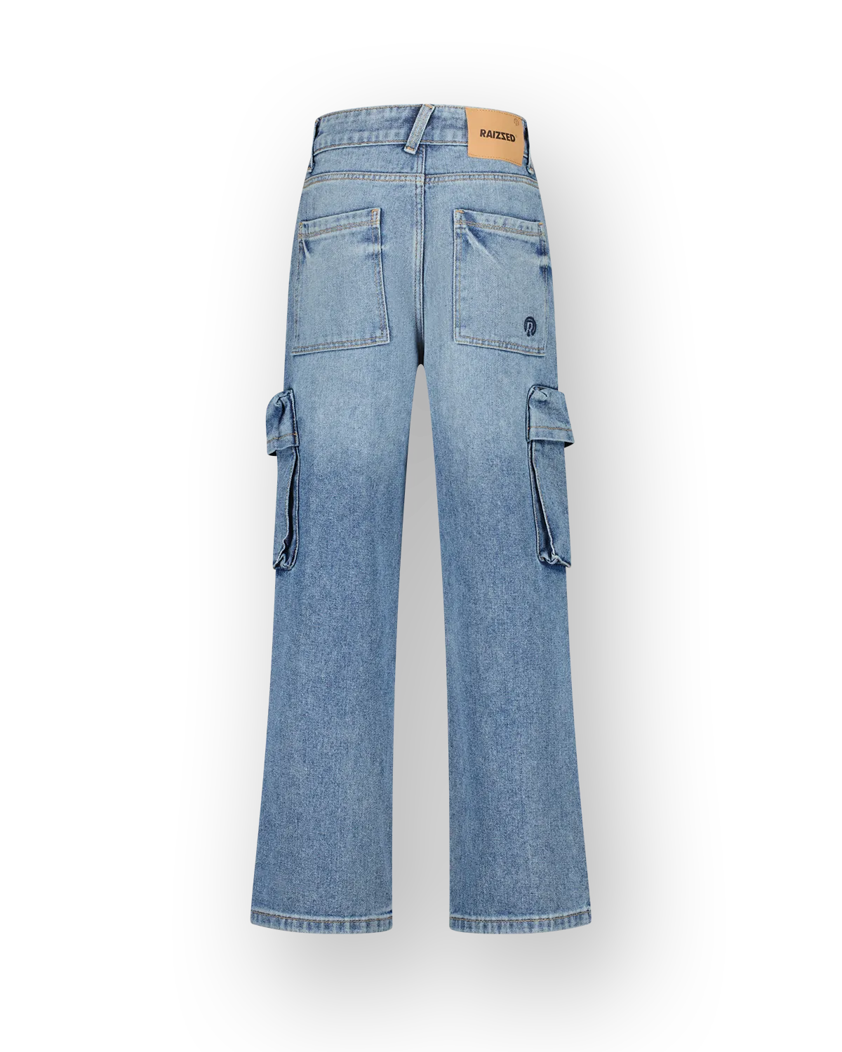 Jongen Baggy Jeans Hanoi cargo | Blauw
