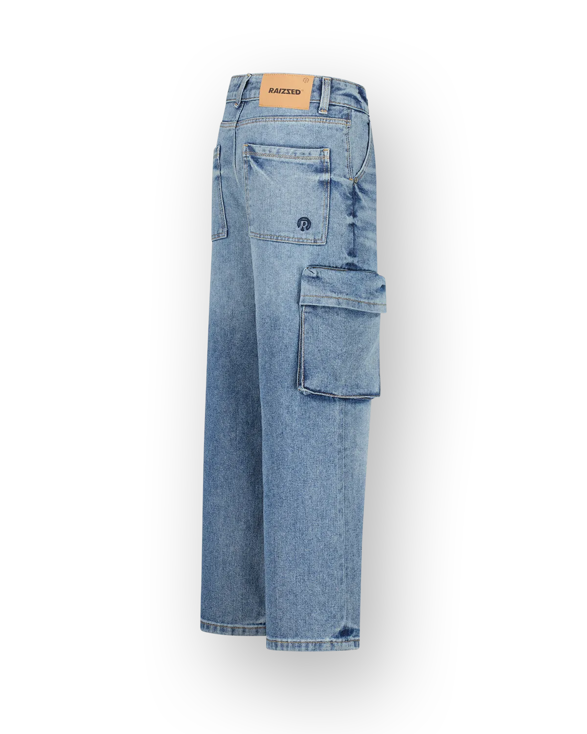 Jongen Baggy Jeans Hanoi cargo | Blauw