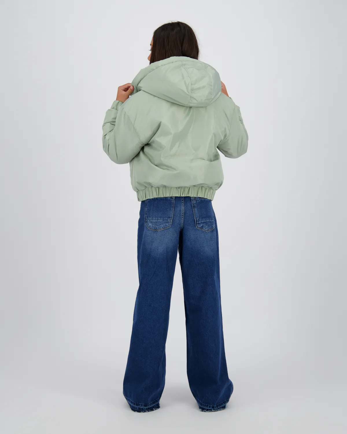 Meisje Hooded Jacket Tinley | Groen