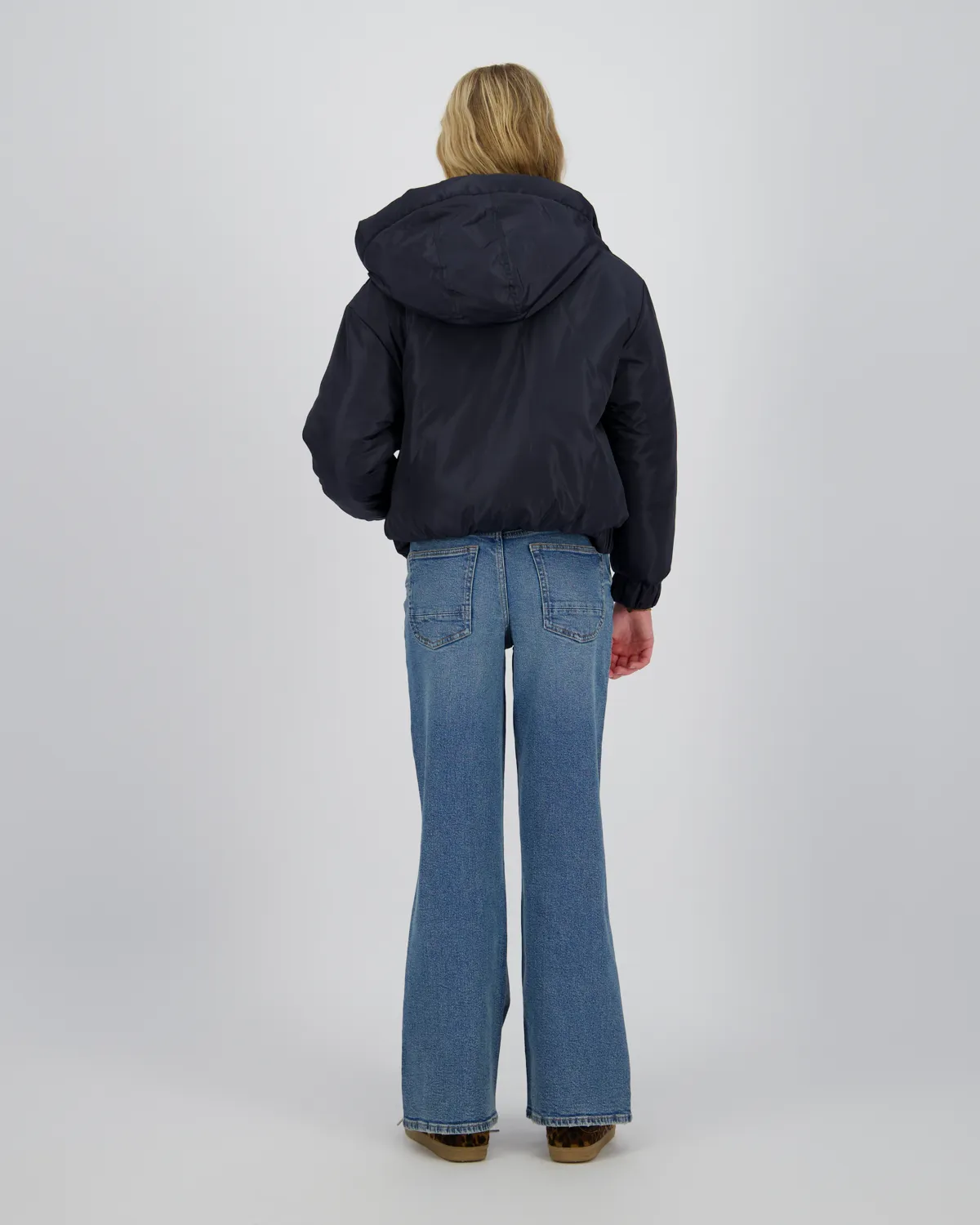 Meisje Hooded Jacket Tinley | Blauw