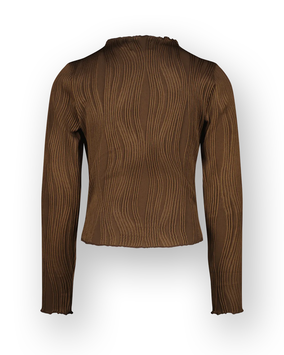 Meisje Long T-shirt Taar | Bruin