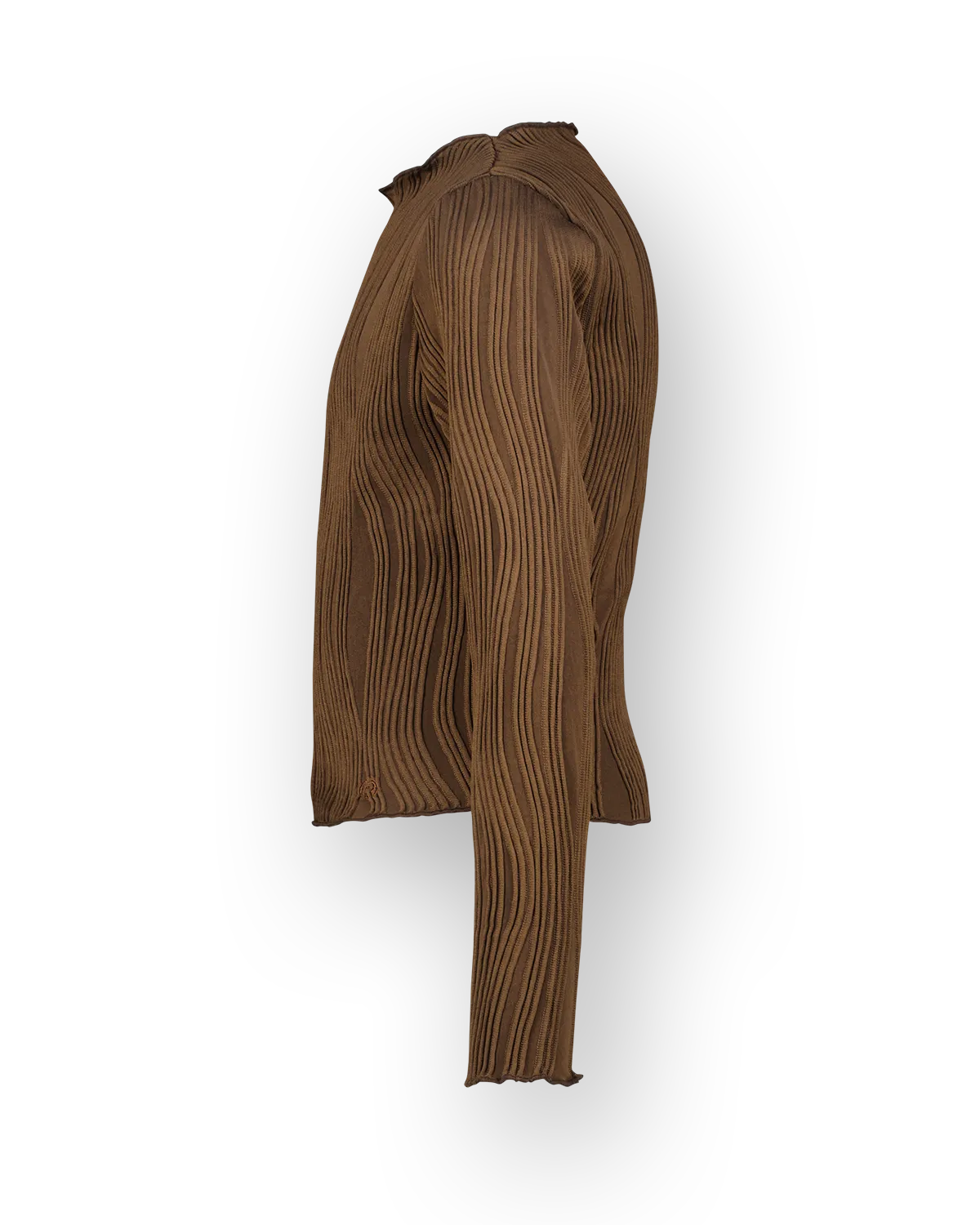 Meisje Long T-shirt Taar | Bruin