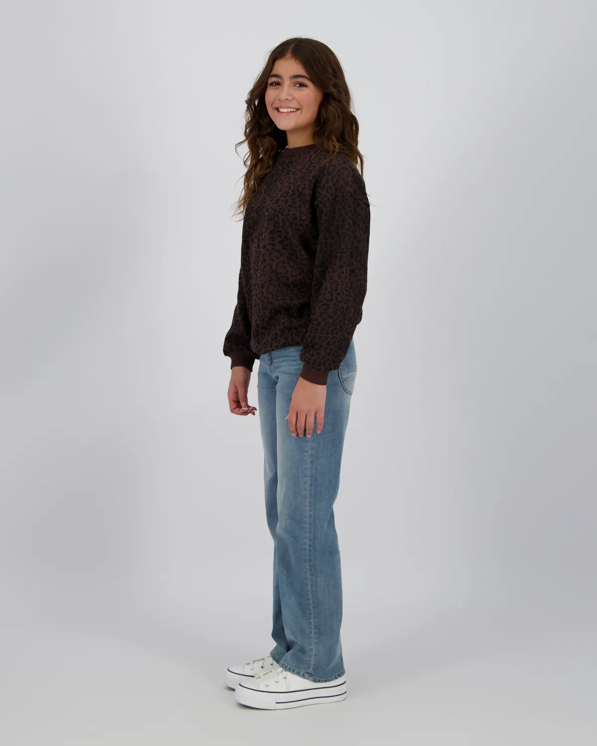 Meisje Sweater Selma | Zwart