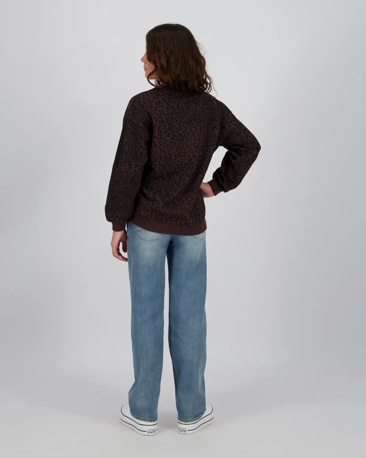Meisje Sweater Selma | Zwart