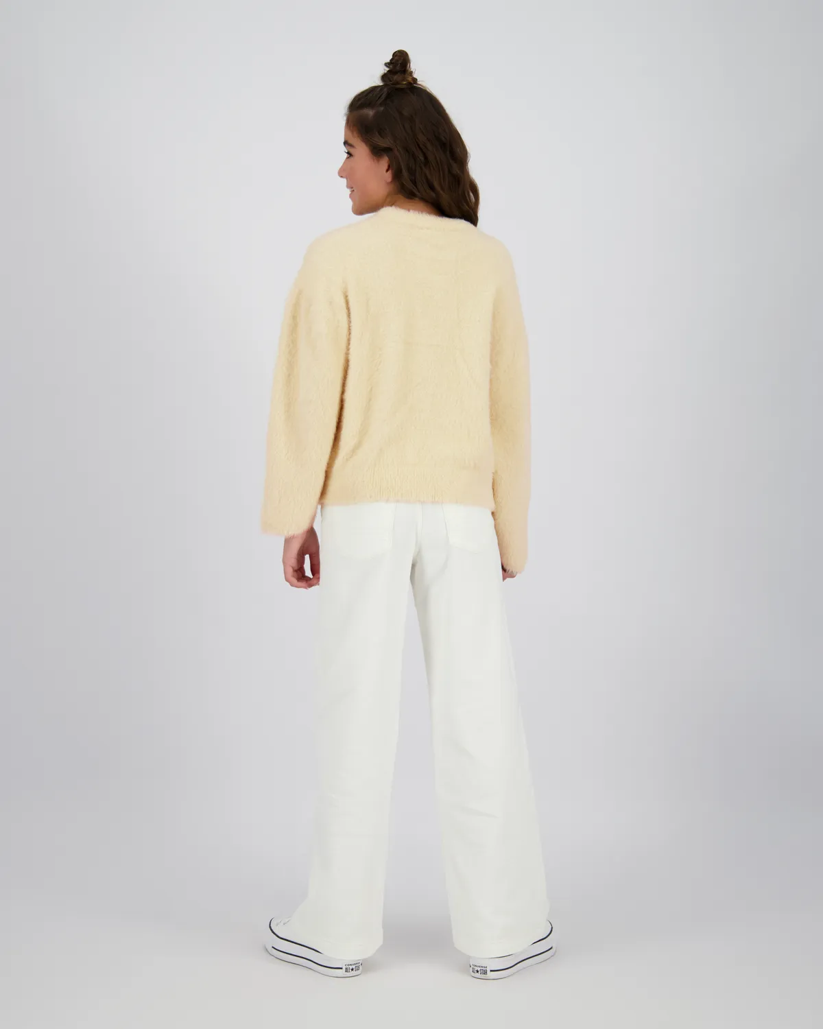Meisje Comfort Flat knit Kara | Zwart