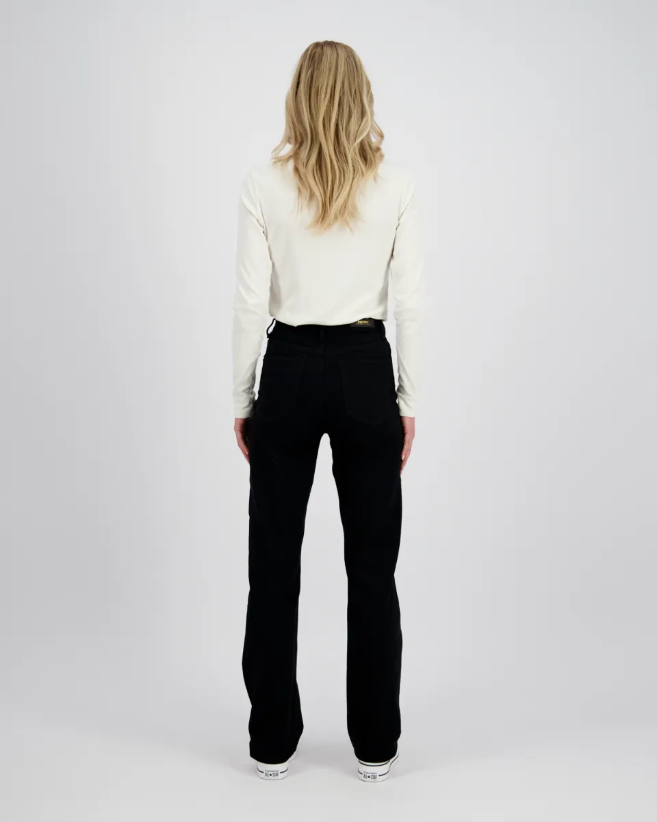 Meisje Straight Jeans Sarah | Zwart