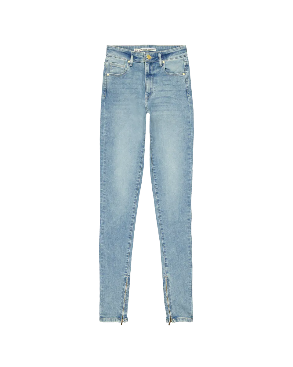 Jeans Blossom Zip