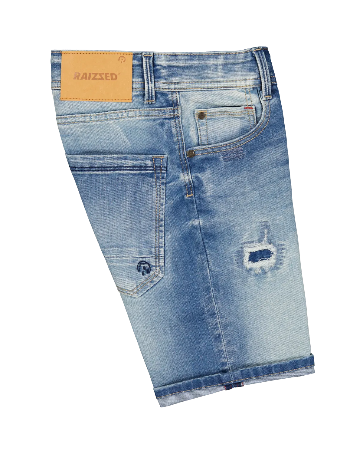 Jongen Short Oregon Crafted | Blauw