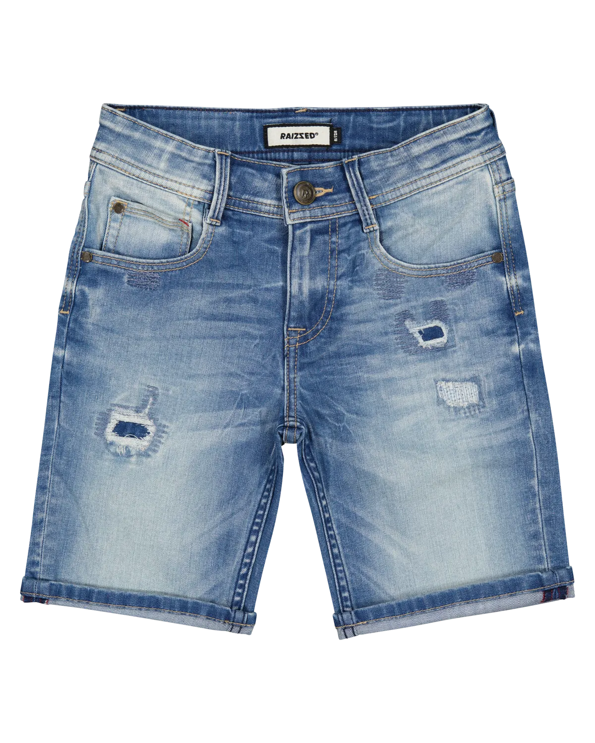 Jongen Short Oregon Crafted | Blauw