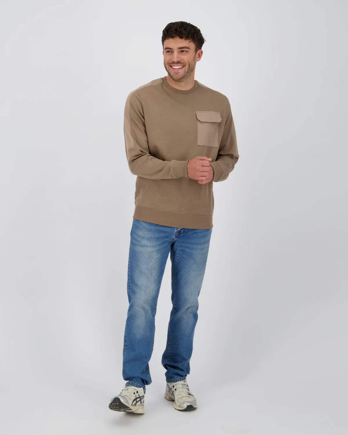 Jongen Sweater Nashua | Bruin