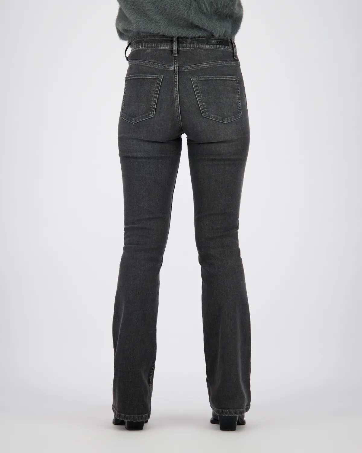 Meisje Bootcut Jeans Faye Yoke | Grijs