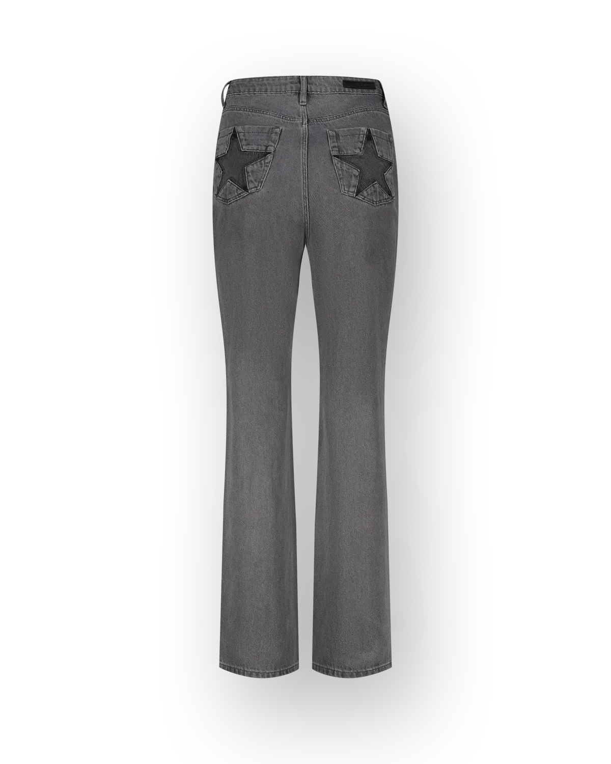 Meisje Straight Jeans Savanna Star | Grijs