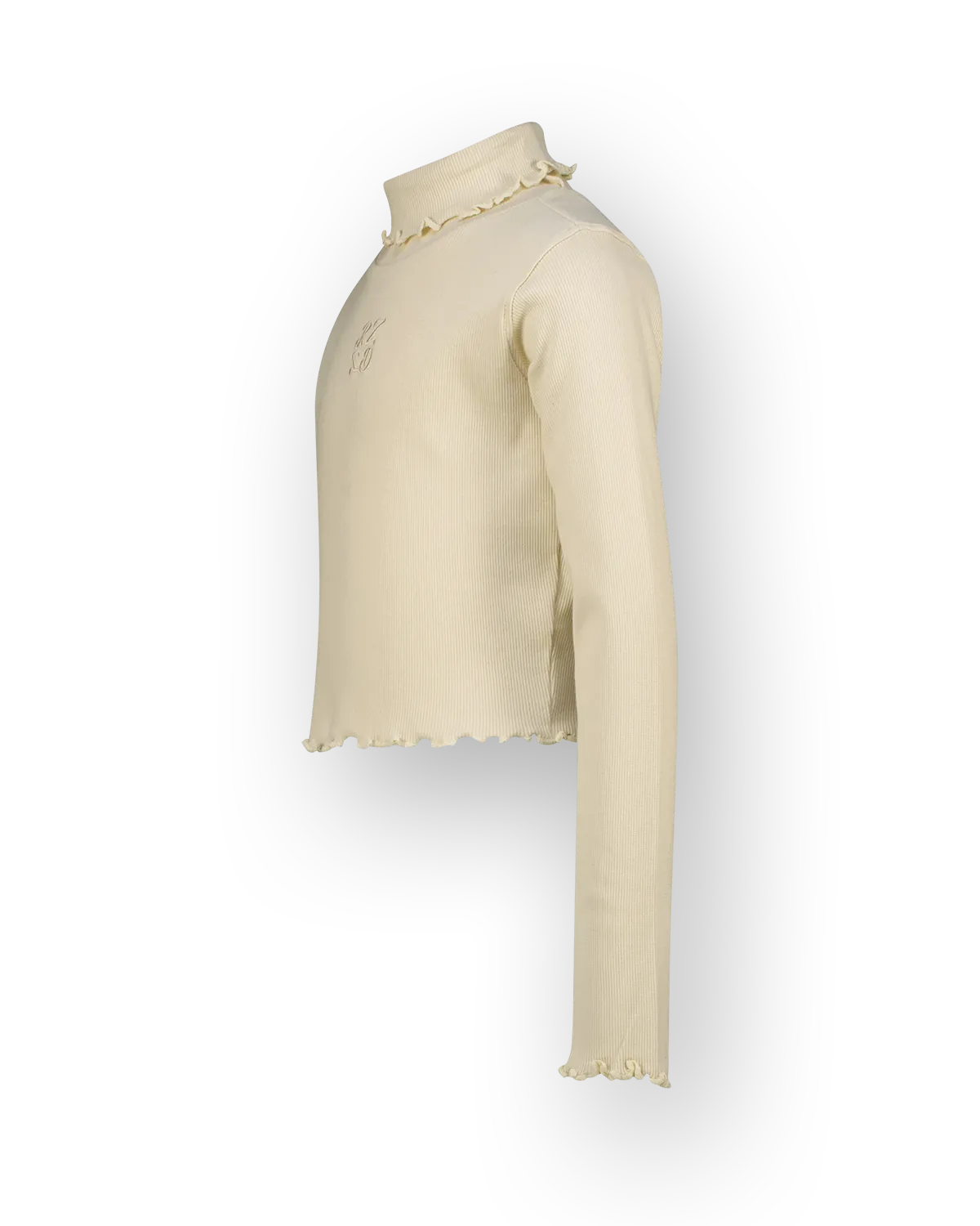 Meisje Long T-shirt Tatum | Zwart